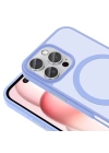 Apple iPhone 16 Pro Kılıf M-safe Şarj Özellikli Mat Arka Yüzey Zore Sio Kapak