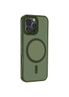 Apple iPhone 16 Pro Kılıf M-safe Şarj Özellikli Mat Arka Yüzey Zore Sio Kapak