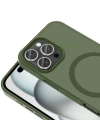Apple iPhone 16 Pro Kılıf M-safe Şarj Özellikli Mat Arka Yüzey Zore Sio Kapak