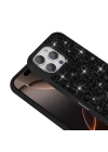 Apple iPhone 16 Pro Kılıf Parlak Taşlı Tasarım Zore Pırlanta Kapak
