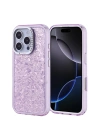 Apple iPhone 16 Pro Kılıf Taşlı Tasarım Zore Kapi Kapak