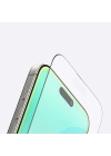 Apple iPhone 16 Pro Max Amazingthing Radix Mat Parmak İzi Bırakmayan Temperli Cam Ekran Koruyucu