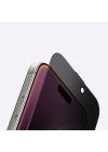 Apple iPhone 16 Pro Max Amazingthing Titan Privacy Parmak İzi Bırakmayan Temperli Cam Ekran Koruyucu