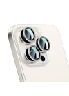 Apple iPhone 16 Pro Max CaseWorld Alloy Two-Color Serisi Lens Koruyucu