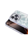 Apple iPhone 16 Pro Max Kılıf Airbagli Parlak Taş Detay Tasarımlı Zore Esila Kapak