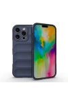 Apple iPhone 16 Pro Max Kılıf Esnek TPU Oyuklu Arka Yüzey Tasarımlı Zore Etnik Silikon Kapak