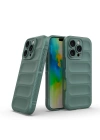Apple iPhone 16 Pro Max Kılıf Esnek TPU Oyuklu Arka Yüzey Tasarımlı Zore Etnik Silikon Kapak