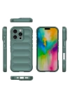 Apple iPhone 16 Pro Max Kılıf Esnek TPU Oyuklu Arka Yüzey Tasarımlı Zore Etnik Silikon Kapak