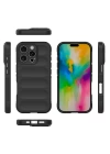 Apple iPhone 16 Pro Max Kılıf Esnek TPU Oyuklu Arka Yüzey Tasarımlı Zore Etnik Silikon Kapak