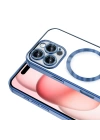 Apple iPhone 16 Pro Max Kılıf Kamera Korumalı M-safe Wireless Şarj Özellikli Zore Demre Kapak