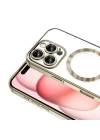 Apple iPhone 16 Pro Max Kılıf Kamera Korumalı M-safe Wireless Şarj Özellikli Zore Demre Kapak