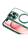 Apple iPhone 16 Pro Max Kılıf Kamera Korumalı M-safe Wireless Şarj Özellikli Zore Demre Kapak