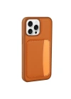Apple iPhone 16 Pro Max Kılıf Kartlıklı Zore X-Kart Silikon Kapak