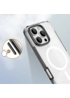 Apple iPhone 16 Pro Max Kılıf M-safe Şarj Özellikli Çıkarılabilir Arka Yüzeyli Zore Polar Kapak