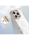 Apple iPhone 16 Pro Max Kılıf M-safe Şarj Özellikli Çıkarılabilir Arka Yüzeyli Zore Polar Kapak
