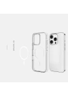 Apple iPhone 16 Pro Max Kılıf M-safe Şarj Özellikli Kamera Korumalı Zore Kripto Kapak