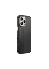 Apple iPhone 16 Pro Max Kılıf M-safe Şarj Özellikli Karbon Fiber Görünümlü Zore Antina Kapak