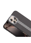 Apple iPhone 16 Pro Max Kılıf M-safe Şarj Özellikli Karbon Fiber Görünümlü Zore Gros Kapak