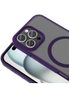 Apple iPhone 16 Pro Max Kılıf M-safe Şarj Özellikli Mat Arka Yüzey Zore Sio Kapak