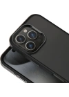 Apple iPhone 16 Pro Max Kılıf M-safe Şarj Özellikli Parlak Kamera Çerçeveli Zore Kost Kapak