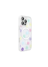 Apple iPhone 16 Pro Max Kılıf M-Safe Şarj Özellikli Şeffaf Zore Folk Sert Kapak