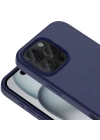 Apple iPhone 16 Pro Max Kılıf M-safe Şarj Özellikli Sıvı Teknolojili Silinebilir Sert Zore Kivi Kapak