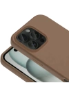Apple iPhone 16 Pro Max Kılıf M-safe Şarj Özellikli Sıvı Teknolojili Silinebilir Sert Zore Kivi Kapak
