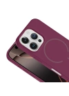 Apple iPhone 16 Pro Max Kılıf M-safe Şarj Özellikli Zore Meta Kapak