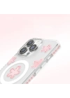 Apple iPhone 16 Pro Max Kılıf M-Safe Şarj Özellikli Zore Paris Elvo Sert PC Kapak