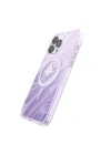 Apple iPhone 16 Pro Max Kılıf M-Safe Şarj Özellikli Orjinal Swarovski Taşlı Zore Paris Rovix Sert PC Kapak