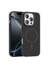 Apple iPhone 16 Pro Max Kılıf M-safe Şarj Özellikli Zore Ruby Sert Kapak