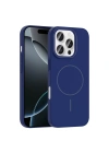 Apple iPhone 16 Pro Max Kılıf M-safe Şarj Özellikli Zore Ruby Sert Kapak