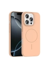 Apple iPhone 16 Pro Max Kılıf M-safe Şarj Özellikli Zore Ruby Sert Kapak