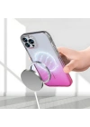 Apple iPhone 16 Pro Max Kılıf M-Safe Şarj Özellikli Zore Septik Silikon Kapak