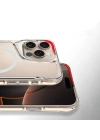 Apple iPhone 16 Pro Max Kılıf M-safe Şarj Özellikli Zore T-Max Standlı Kapak