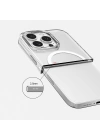 Apple iPhone 16 Pro Max Kılıf M-safe Şarj Özellikli Kamera Korumalı Zore Kripto Kapak