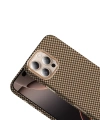 Apple iPhone 16 Pro Max Kılıf M-safe Şarj Özellikli Karbon Fiber Görünümlü Zore Gros Kapak