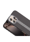Apple iPhone 16 Pro Max Kılıf M-safe Şarj Özellikli Karbon Fiber Görünümlü Zore Gros Kapak
