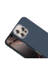 Apple iPhone 16 Pro Max Kılıf M-safe Şarj Özellikli Karbon Fiber Görünümlü Zore Gros Kapak