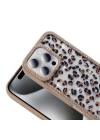 Apple iPhone 16 Pro Max Kılıf Taşlı ve Simli Tasarım Zore Azra Kapak