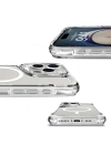 Apple iPhone 16 Pro Max Kılıf Zore M-safe Şarj Özellikli T-Max M-safe Kapak