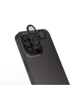 Apple iPhone 16 Pro Zore Safir CL-15 Parmak İzi Bırakmayan Anti-Reflective Kamera Lens Koruyucu