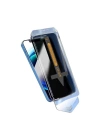 Apple iPhone 16E Hayalet Ekran Koruyucu Zore Süper Fast Anti-Dust Privacy Toz Önleyici Temperli Ekran Filmi