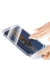 Apple iPhone 16E Hayalet Ekran Koruyucu Zore Süper Fast Anti-Dust Privacy Toz Önleyici Temperli Ekran Filmi
