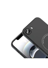 Apple iPhone 16E Kılıf M-Safe Şarj Özellikli Kamera Korumalı Zore Elio Sert PC Kapak