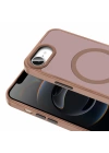 Apple iPhone 16E Kılıf M-safe Şarj Özellikli Mat Arka Yüzey Zore Sio Kapak