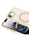 Apple iPhone 16E Kılıf M-safe Şarj Özellikli Mat Arka Yüzey Zore Sio Kapak