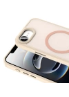 Apple iPhone 16E Kılıf M-safe Şarj Özellikli Mat Arka Yüzey Zore Sio Kapak