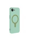 Apple iPhone 16E Kılıf M-Safe Şarj Özellikli Zore Aris Silikon Kapak