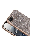 Apple iPhone 16E Kılıf Parlak Taşlı Tasarım Zore Pırlanta Kapak